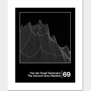 Van Der Graaf Generator / Minimalist Graphic Artwork Design Posters and Art